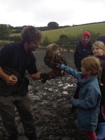 Meeting the Eagle Owl